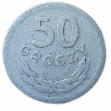 Польша 50 Грошей 1949 год