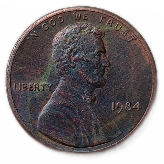 США 1 Цент 1984 год , Линкольн