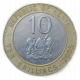 Кения 10 Шиллингов 2005 год , Первый президент Джомо Кениата , Биметалл