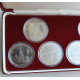 СССР 1 Рубль , Набор 6 монет в футляре , Олимпиада 1980 год , 1977 1980 годов, UNC