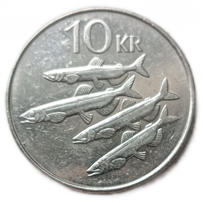 Исландия 10 Крон 2008 год , Мойва