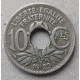 Франция 10 Сентим 1923 год