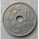 Бельгия 10 Сентим 1924 год 