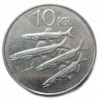 Исландия 10 Крон 2006 год Мойва