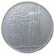 Италия 100 Лир 1956 год Богиня мудрости Минерва