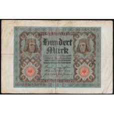 Германия 100 Марок 1920 год