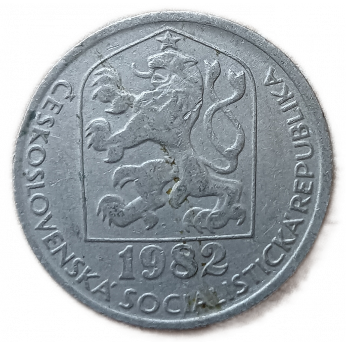 Чехословакия 50 Геллеров 1982 год