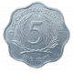 Восточные Карибы 5 центов 1991 год Королева Елизавета 2