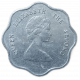 Восточные Карибы 5 центов 1991 год Королева Елизавета 2