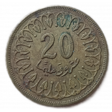 Тунис 20 Миллим 1983 год