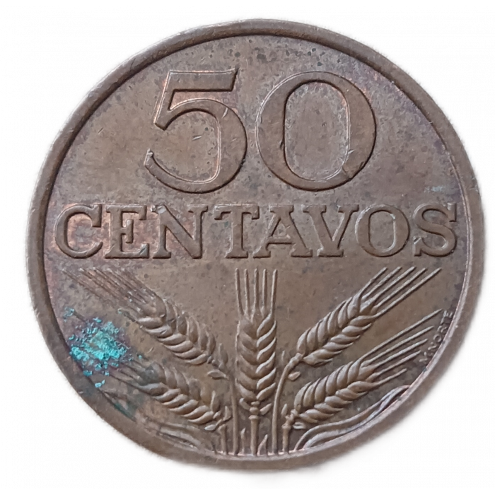 Португалия 50 сентаво 1978 год