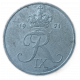 Дания 2 Эре 1971 год Король Фредерик 9