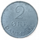 Дания 2 Эре 1970 год Король Фредерик 9
