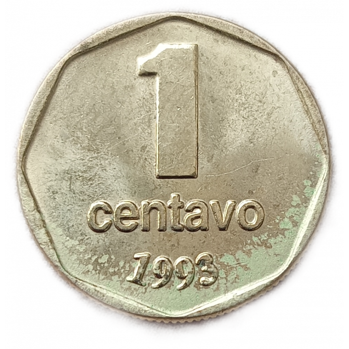 Аргентина 1 Сентаво 1993 год
