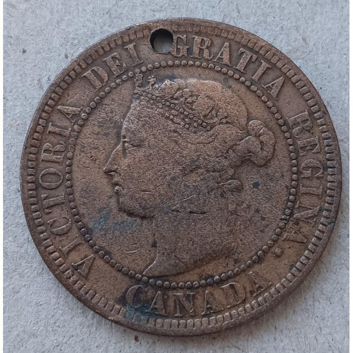 Канада 1 Цент 1886 год, Виктория