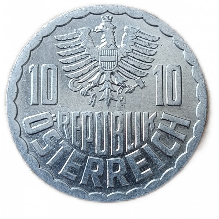 Австрия 10 Грошей 1996 год