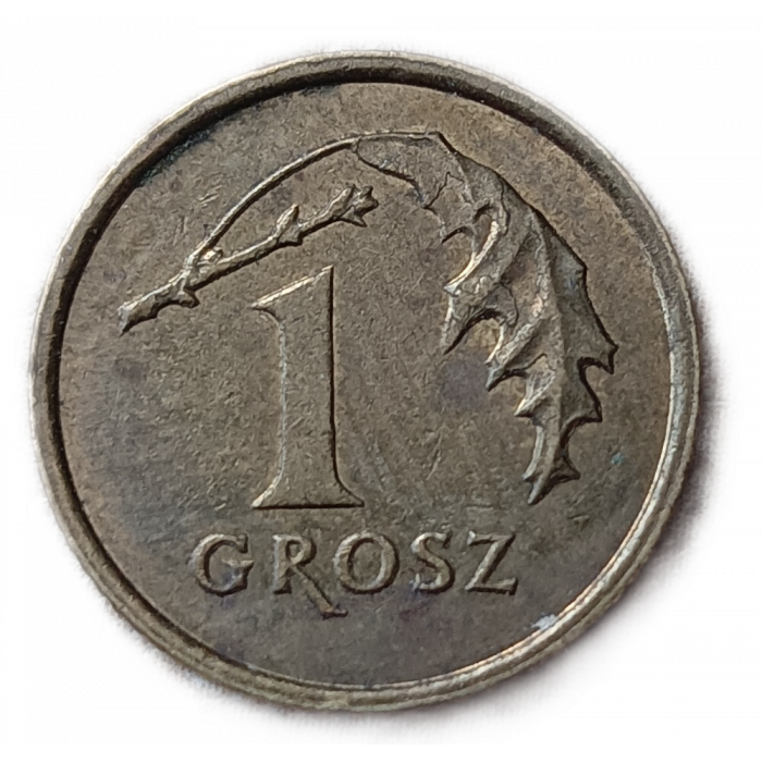 Польша 1 Грош 2005 год, Герб