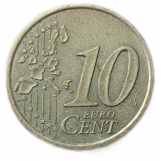 Франция 10 Евроцентов 2000 год  