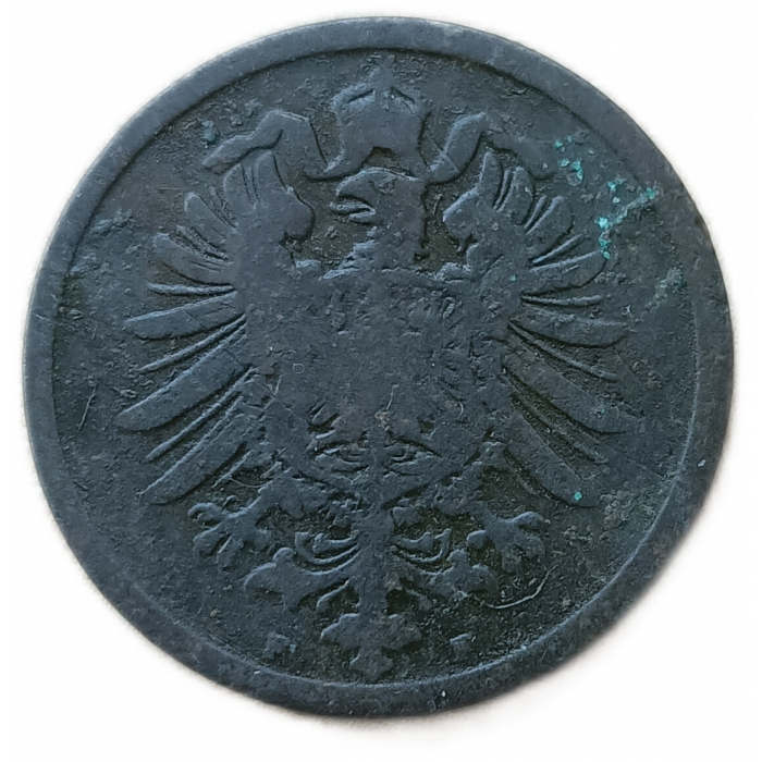Германия 2 Пфеннига 1875 год F 