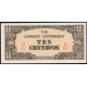 Филиппины Японская оккупация 10 сентаво 1942 1944 год UNC