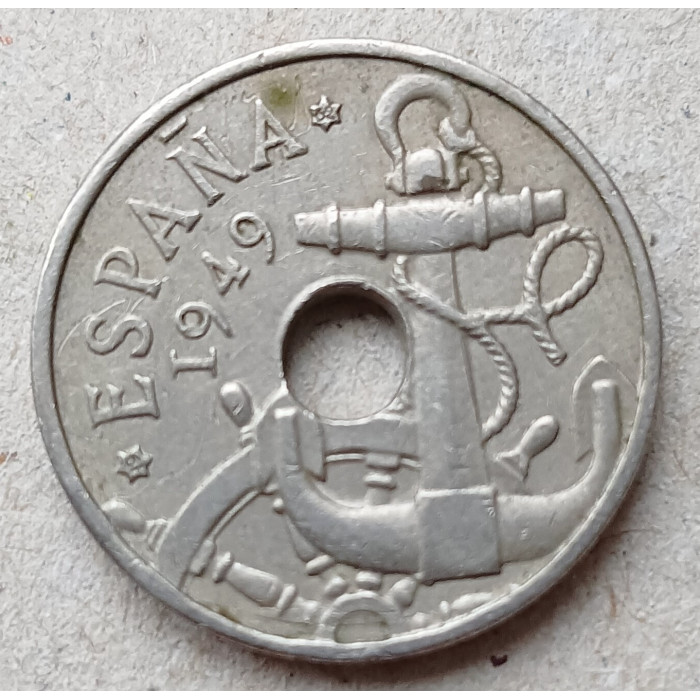 Испания 50 Сентимо 1962 год 