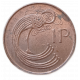 Ирландия 1 Пенни 1996 год Птица