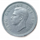 Новая Зеландия 3 Пенса 1952 год Перекрещенные пату Георг 6