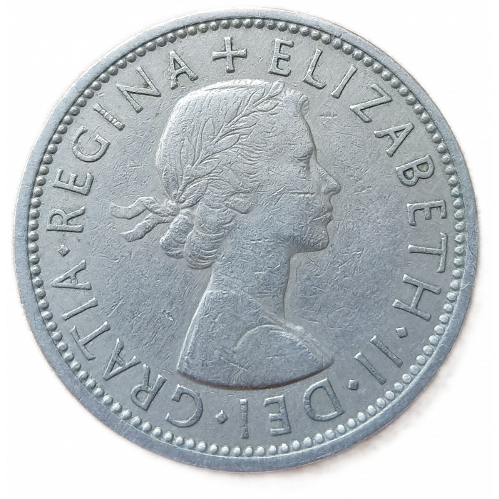 Великобритания 2 Шиллинга 1967 год, Елизавета 2