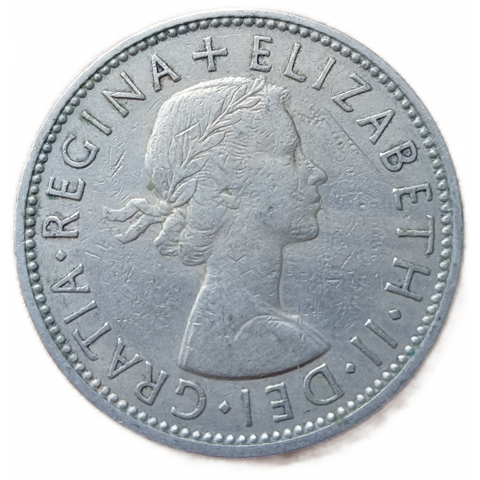 Великобритания 2 Шиллинга 1962 год Елизавета 2