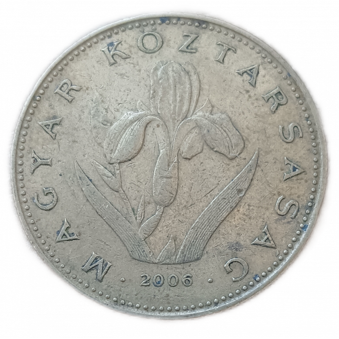 Венгрия 20 Форинтов 2006 год Венгерский ирис