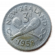 Новая Зеландия 3 Пенса 1958 год Перекрещенные пату Елизавета 2