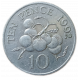 Гернси 10 Пенсов 1992 год Томаты Помидоры