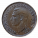 Великобритания 1 Фартинг 1951 год, Птица Крапивник , Король Георг 6