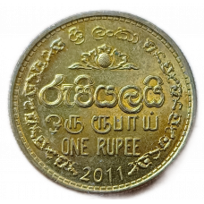 Шри Ланка 1 Рупия 2011 год
