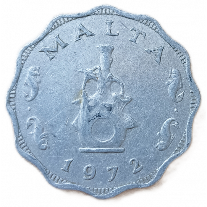 Мальта 5 Мил 1972 год 