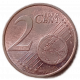 Финляндия 2 Евроцента 2005 год Финский геральдический лев