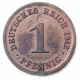 Германия 1 Пфенниг 1912 год D