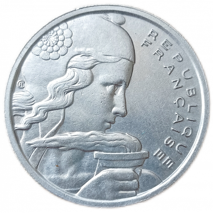 Франция 100 Франков 1955 год Свобода с факелом