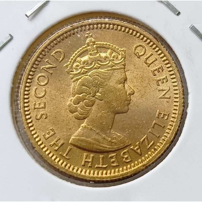 Гонконг 5 Центов 1971 год Елизавета 2