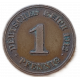 Германия 1 Пфенниг 1912 год J