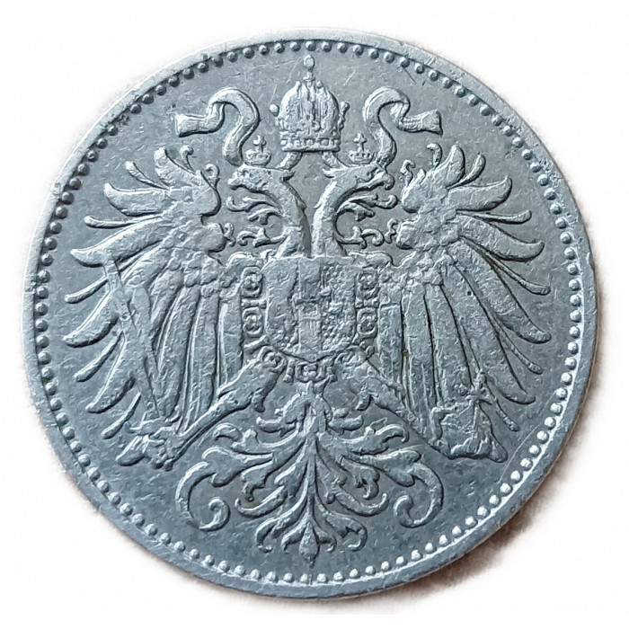 Австрия 10 Геллеров 1894 год, Герб