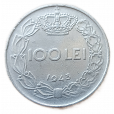 Румыния 100 Леев 1943 год , Король Михай 1