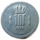 Люксембург 10 Франков 1974 год Герцог Жан