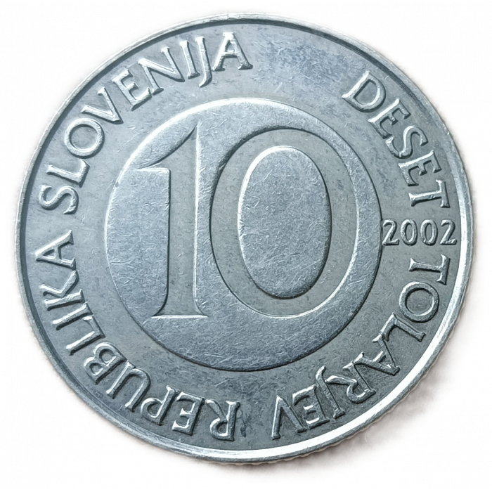 Словения 10 Толаров 2002 год Лошадь 