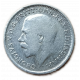 Великобритания 3 Пенса 1918 год Король Георг 5 Серебро