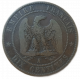 Франция 10 Сентим 1856 год Наполеон 3