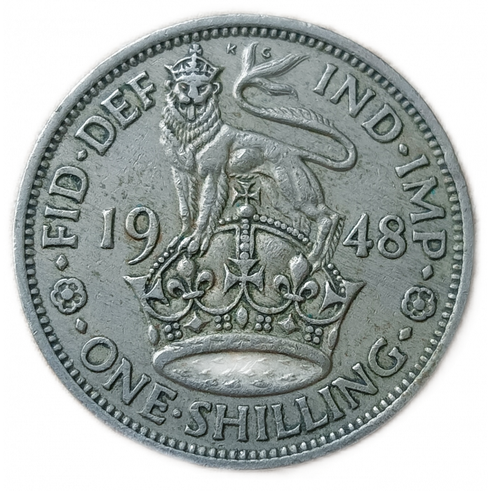Великобритания 1 Шиллинг 1948 год Георг 6