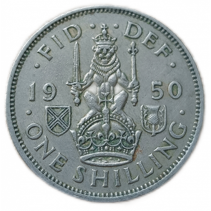 Великобритания 1 Шиллинг 1950 год Георг 6