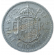 Великобритания 1/2 Кроны 1961 год Елизавета 2