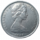 Новая Зеландия 50 Центов 1967 год Английский военный корабль Индевор
